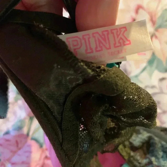 Pink Victoria Secret Women’s Green Bra Size Small C Cup Size A - Picture 10 of 13